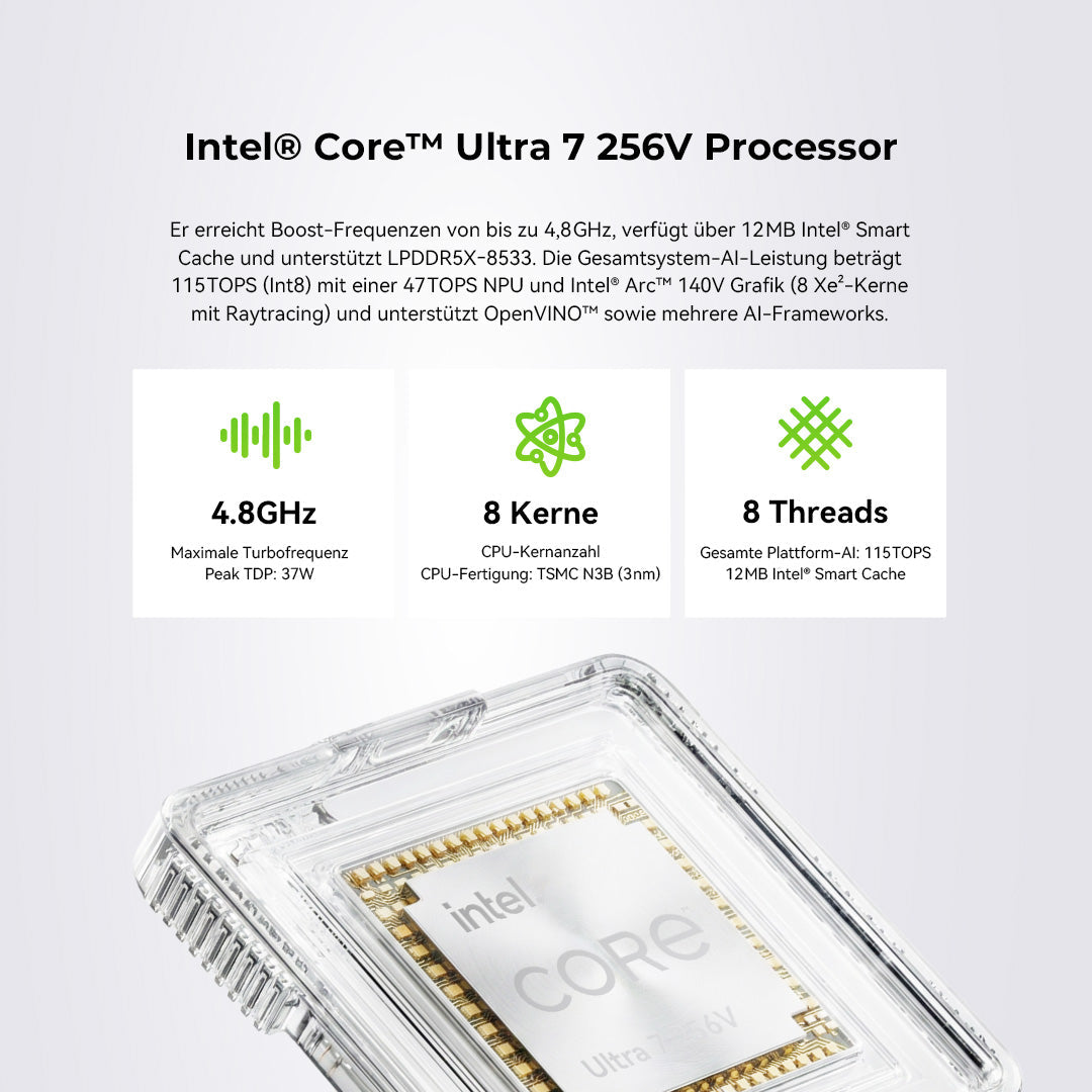 GMKtec NucBox K13 Mini PC con IA Intel® Core™ Ultra 7 256V