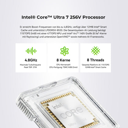 GMKtec NucBox K13 Mini PC con IA Intel® Core™ Ultra 7 256V