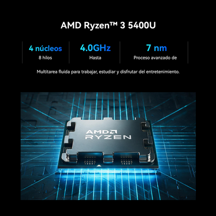 GMKtec NucBox M5S Mini PC con AMD Ryzen™ 3 5400U