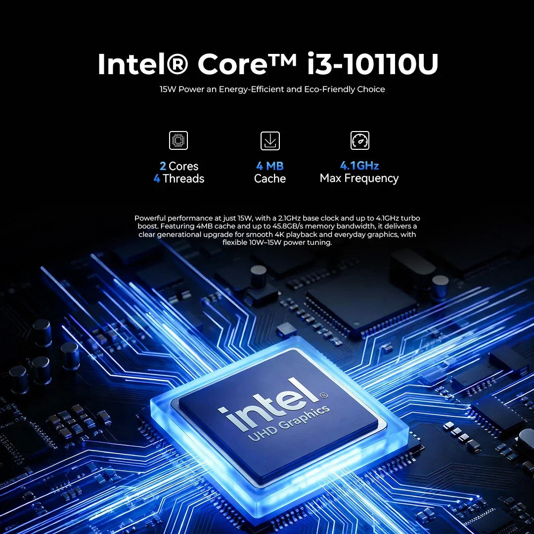GMKtec NucBox G3 Pro Mini PC Intel® Core™ i3-10110U