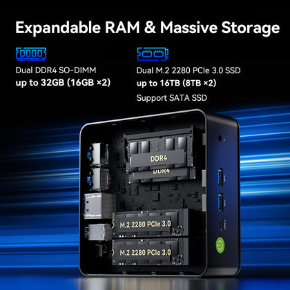 GMKtec NucBox G11 Mini PC AMD Ryzen™ Embedded R2514