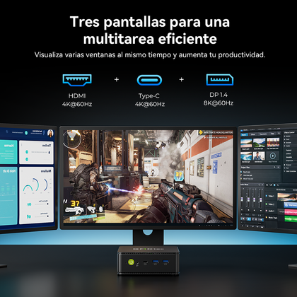 GMKtec NucBox M5S Mini PC con AMD Ryzen™ 3 5400U