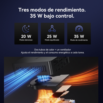GMKtec NucBox K17 Plus Mini PC con IA Intel® Core™ Ultra 7 258V