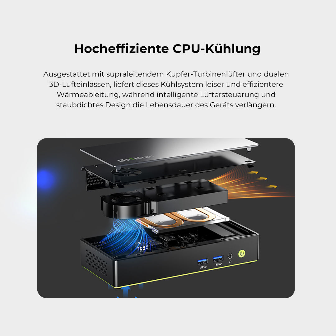 GMKtec NucBox K13 Mini PC con IA Intel® Core™ Ultra 7 256V