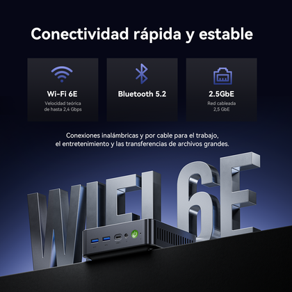 GMKtec NucBox K17 Plus Mini PC con IA Intel® Core™ Ultra 7 258V