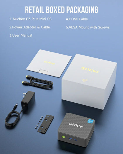 GMKtec NucBox G3 Plus Mini PC Intel® Twin Lake N150