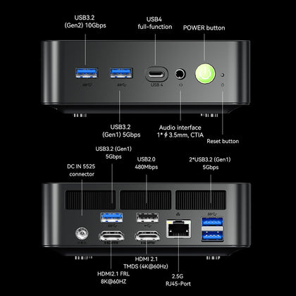 GMKtec NucBox K17 Mini PC Intel® Core™ Ultra 5 226V
