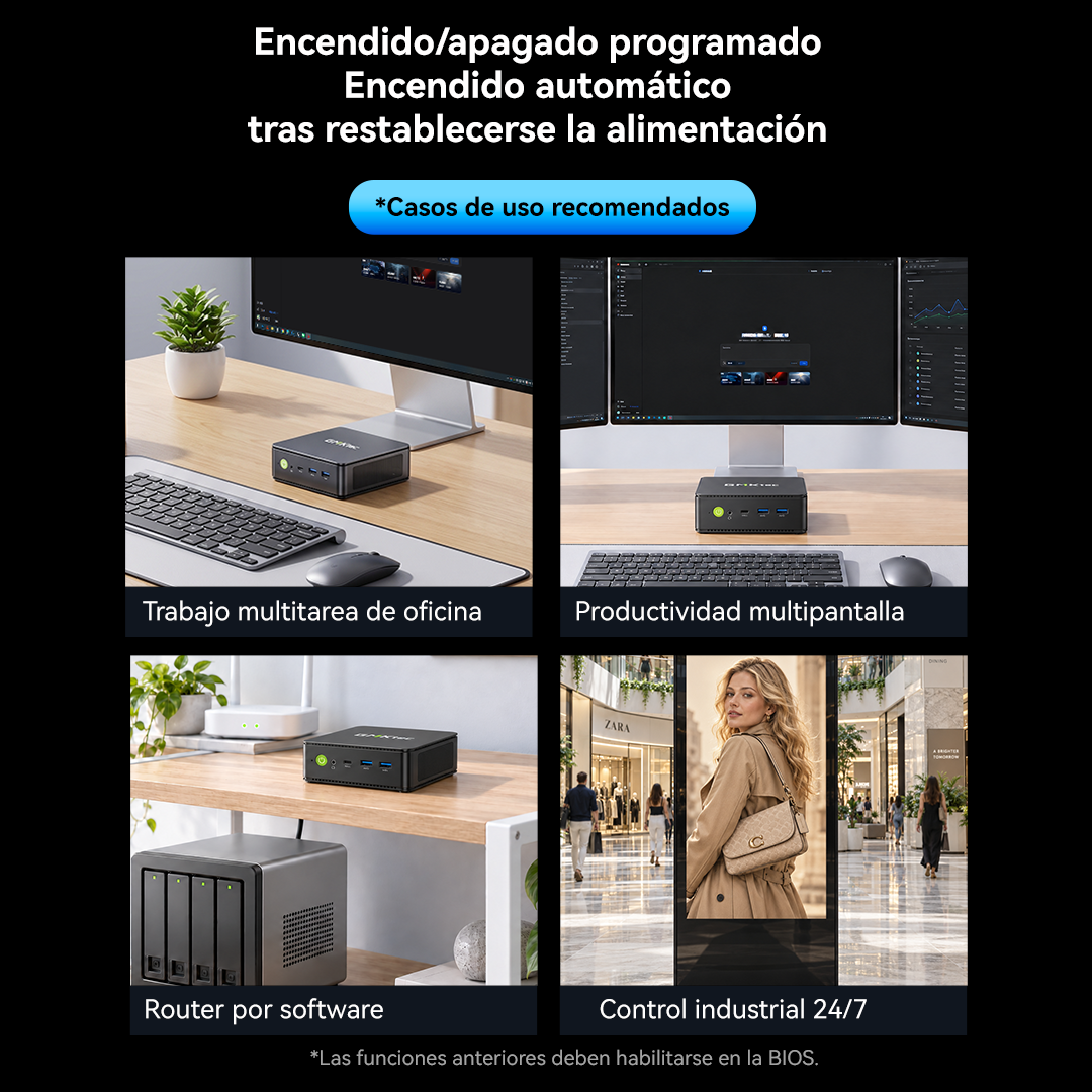 GMKtec NucBox M5S Mini PC con AMD Ryzen™ 3 5400U