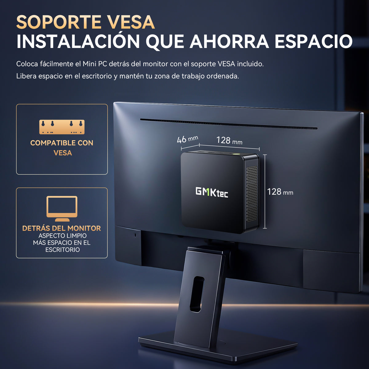 GMKtec NucBox M5S Mini PC con AMD Ryzen™ 3 5400U
