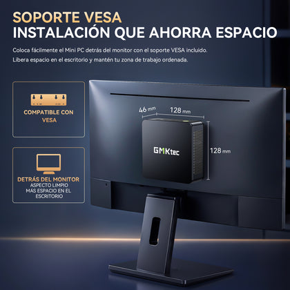 GMKtec NucBox M5S Mini PC con AMD Ryzen™ 3 5400U