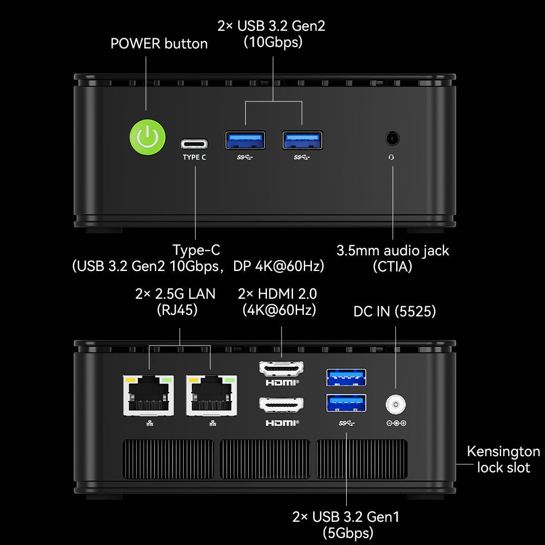 GMKtec NucBox G11 Mini PC AMD Ryzen™ Embedded R2514