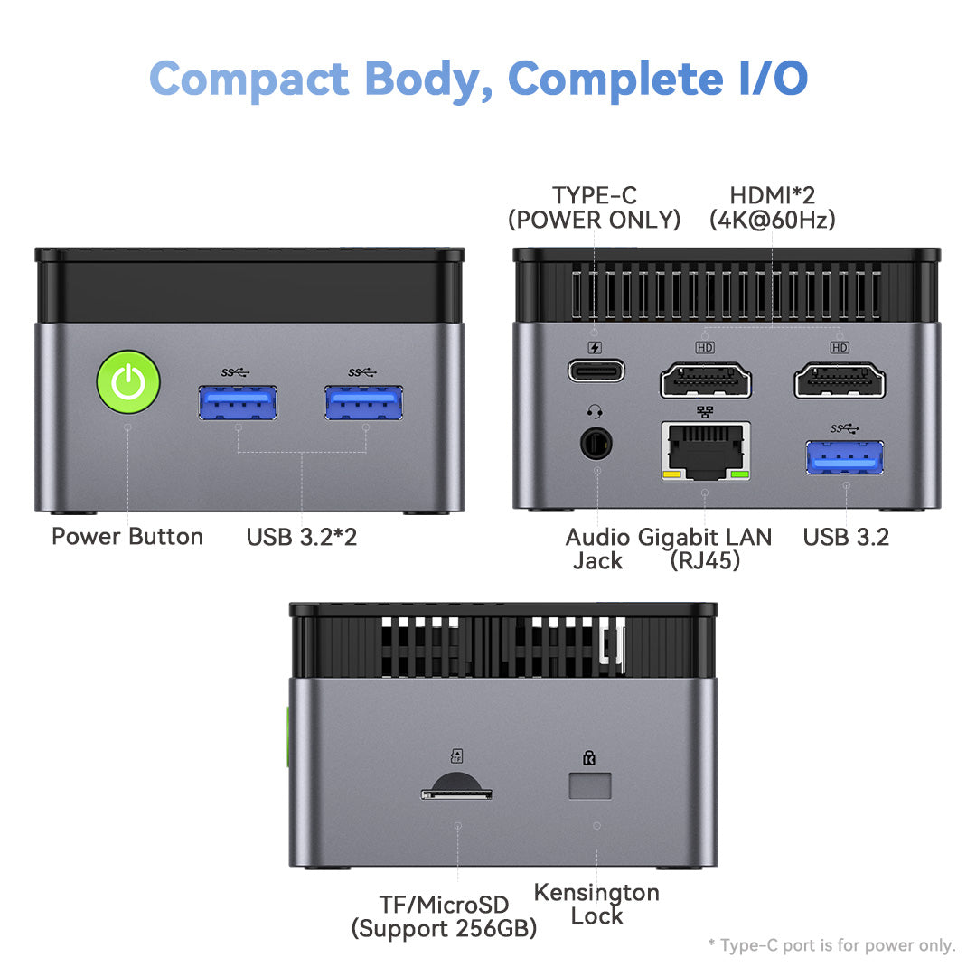 GMKtec NucBox G5S Mini PC Intel® Celeron® N5095