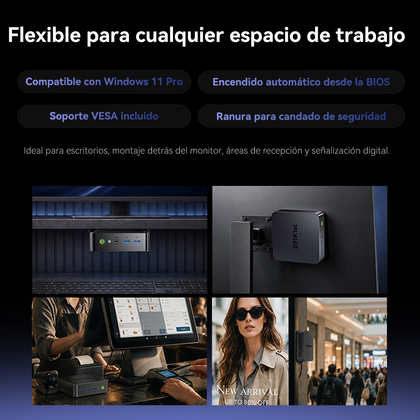 GMKtec NucBox K17 Plus Mini PC con IA Intel® Core™ Ultra 7 258V