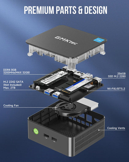 GMKtec NucBox G3 Plus Mini PC Intel® Twin Lake N150