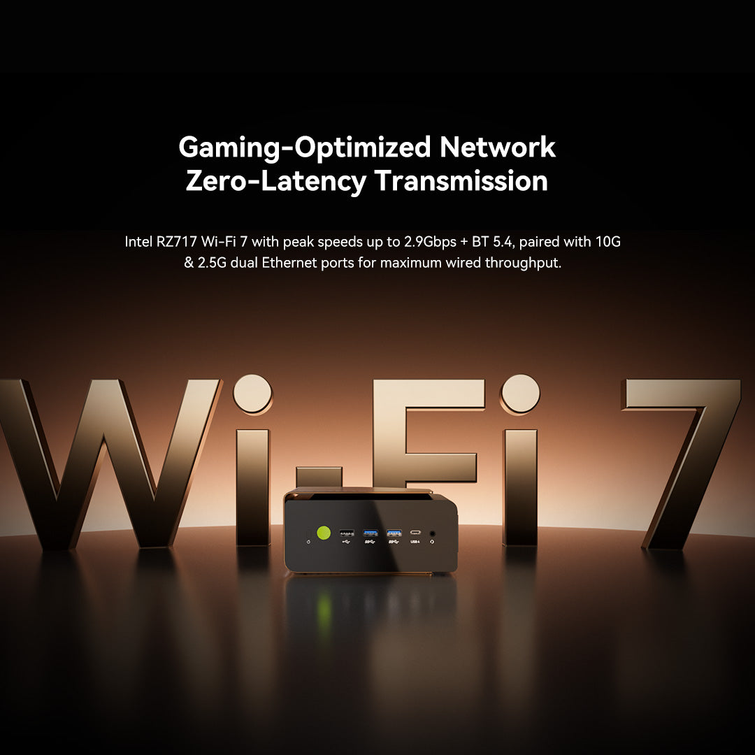 GMKtec EVO-T2 Mini PC con IA Intel® Core™ Ultra X9 388H / X7 358H