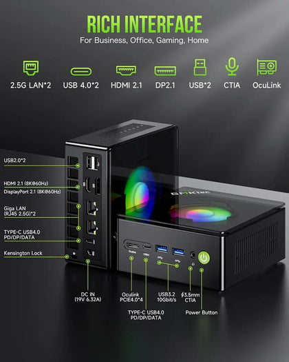 GMKtec NucBox K11 Mini PC AMD Ryzen™ 9 8945HS