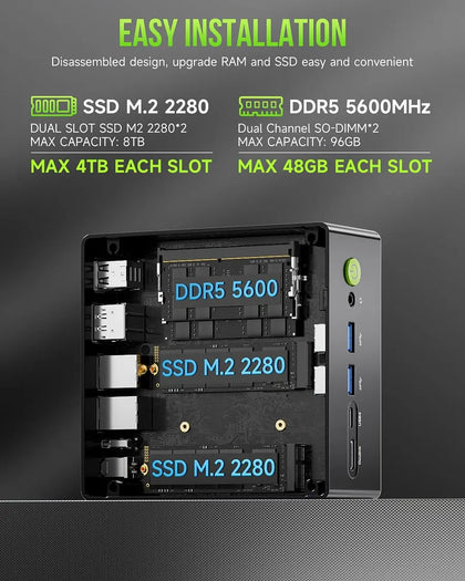 GMKtec NucBox K11 Mini PC AMD Ryzen™ 9 8945HS