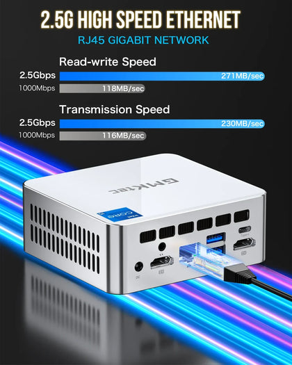 GMKtec NucBox M3 Mini PC Intel® Core™ i5-12450H