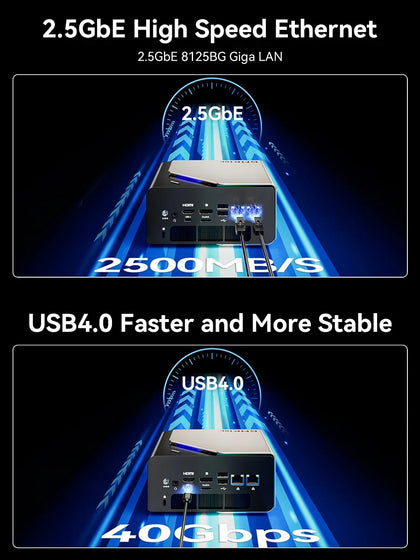 GMKtec EVO-T1 Mini PC con IA Intel® Core™ Ultra 9 285H