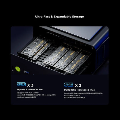 GMKtec NucBox K15 Mini PC con IA Intel® Core™ Ultra 5 125U