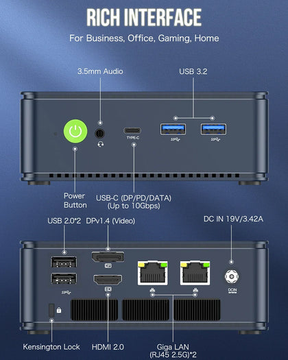 GMKtec NucBox M5 Plus Mini PC AMD Ryzen™ 7 5825U