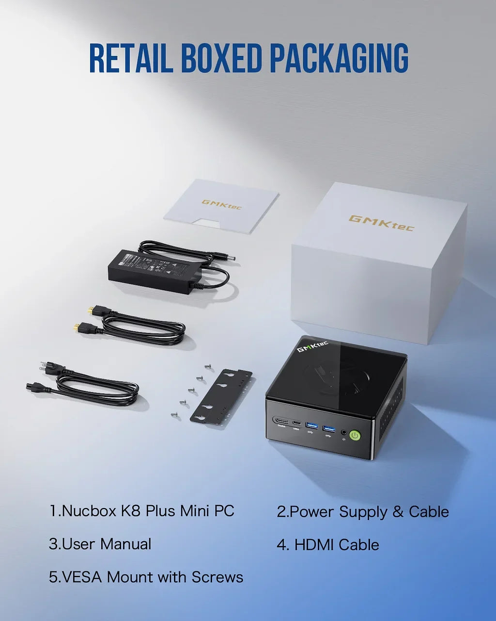 GMKtec NucBox K8 Plus Mini PC AMD Ryzen™ 7 8845HS