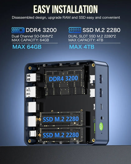 GMKtec NucBox M5 Plus Mini PC AMD Ryzen™ 7 5825U