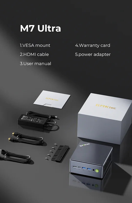 GMKtec NucBox M7 Ultra Mini PC AMD Ryzen™ 7 PRO 6850U
