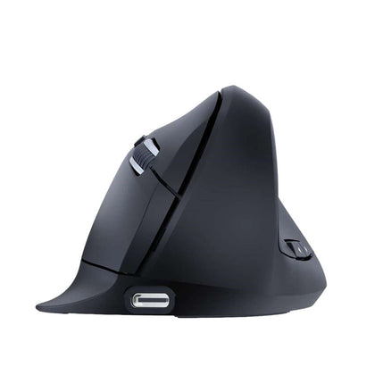 GMKtec Ratón vertical ergonómico inalámbrico Bluetooth y 2,4 GHz