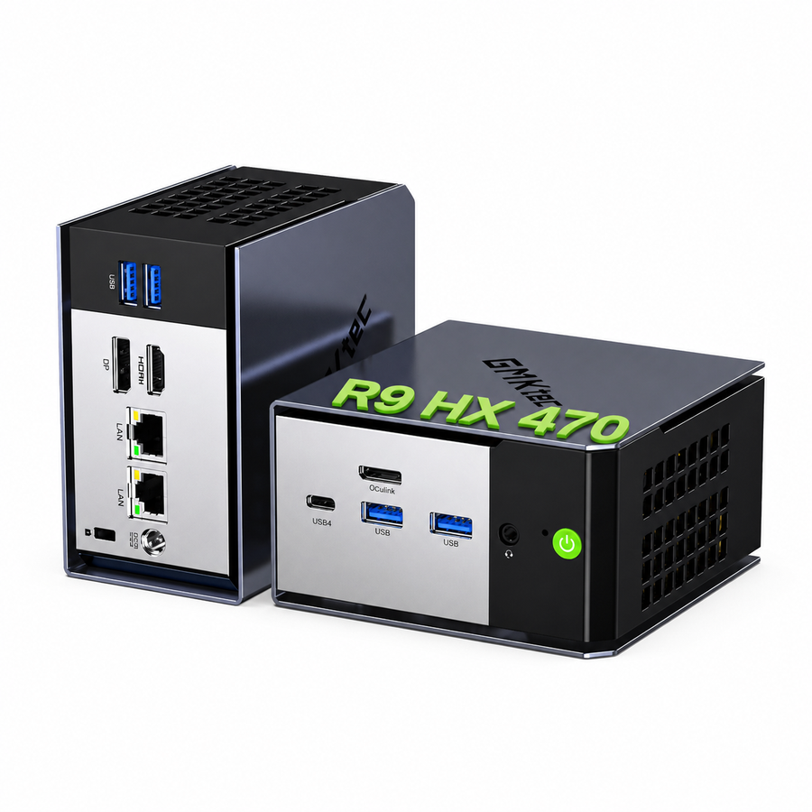 GMKtec EVO-X1 Pro Mini PC con IA AMD Ryzen™ AI 9 HX 470