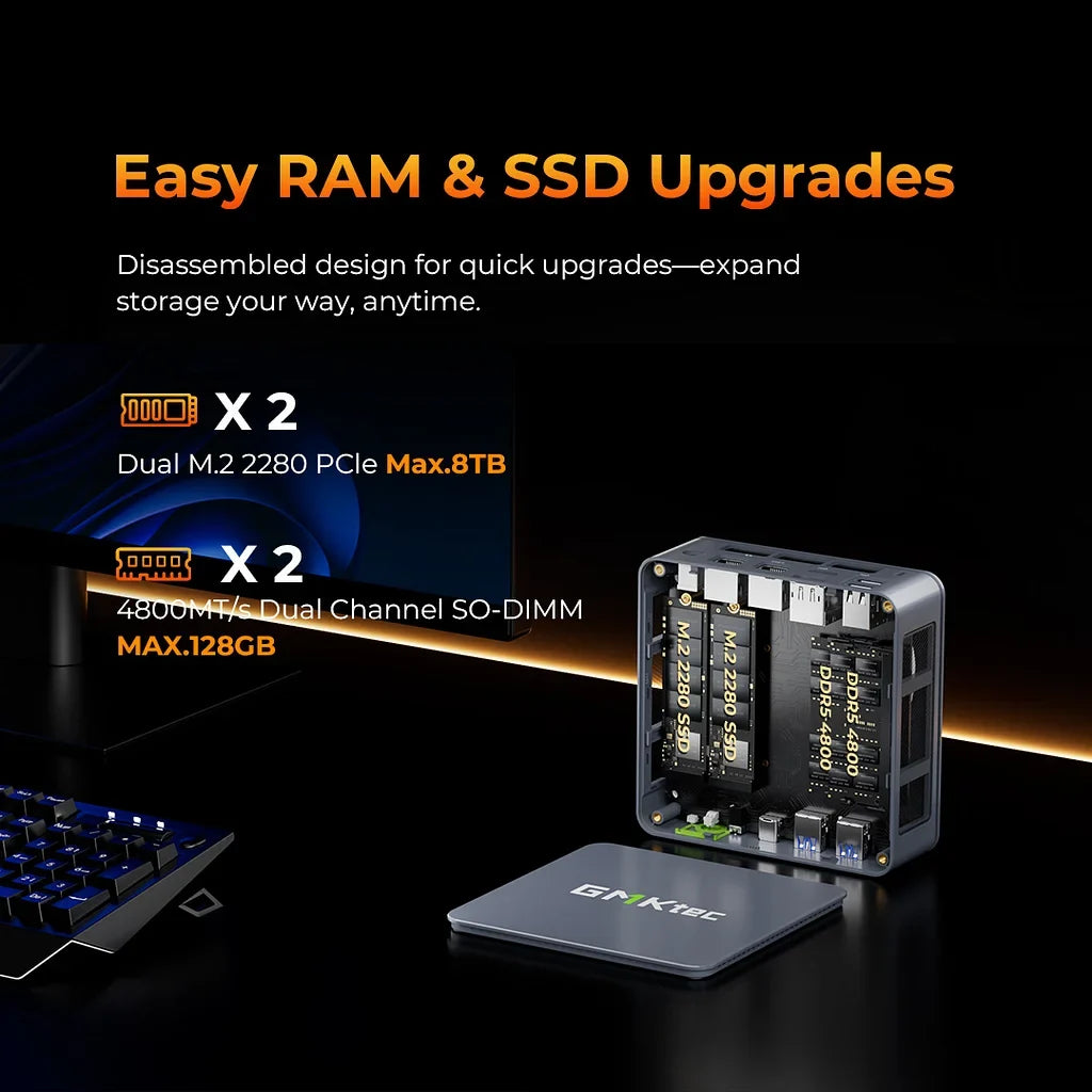 GMKtec NucBox M6 Ultra Mini PC AMD Ryzen™ 5 7640HS