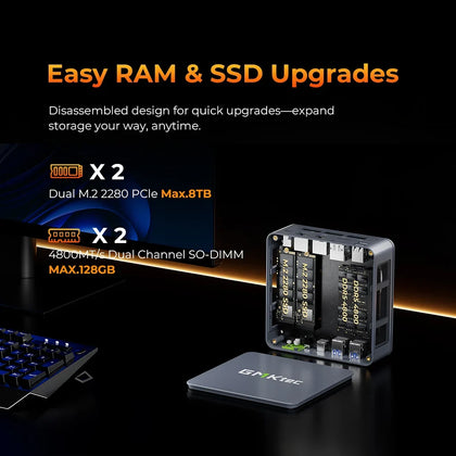 GMKtec NucBox M6 Ultra Mini PC AMD Ryzen™ 5 7640HS