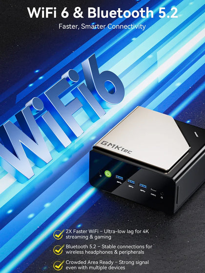 GMKtec EVO-T1 Mini PC con IA Intel® Core™ Ultra 9 285H