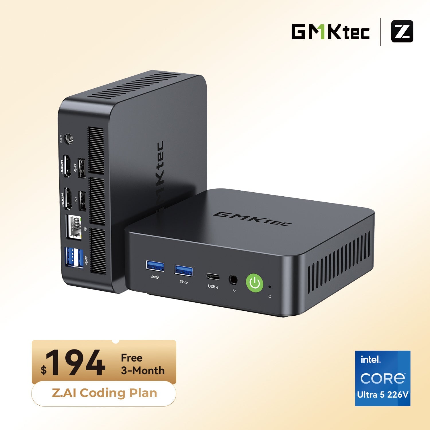 GMKtec NucBox K17 Mini PC Intel® Core™ Ultra 5 226V