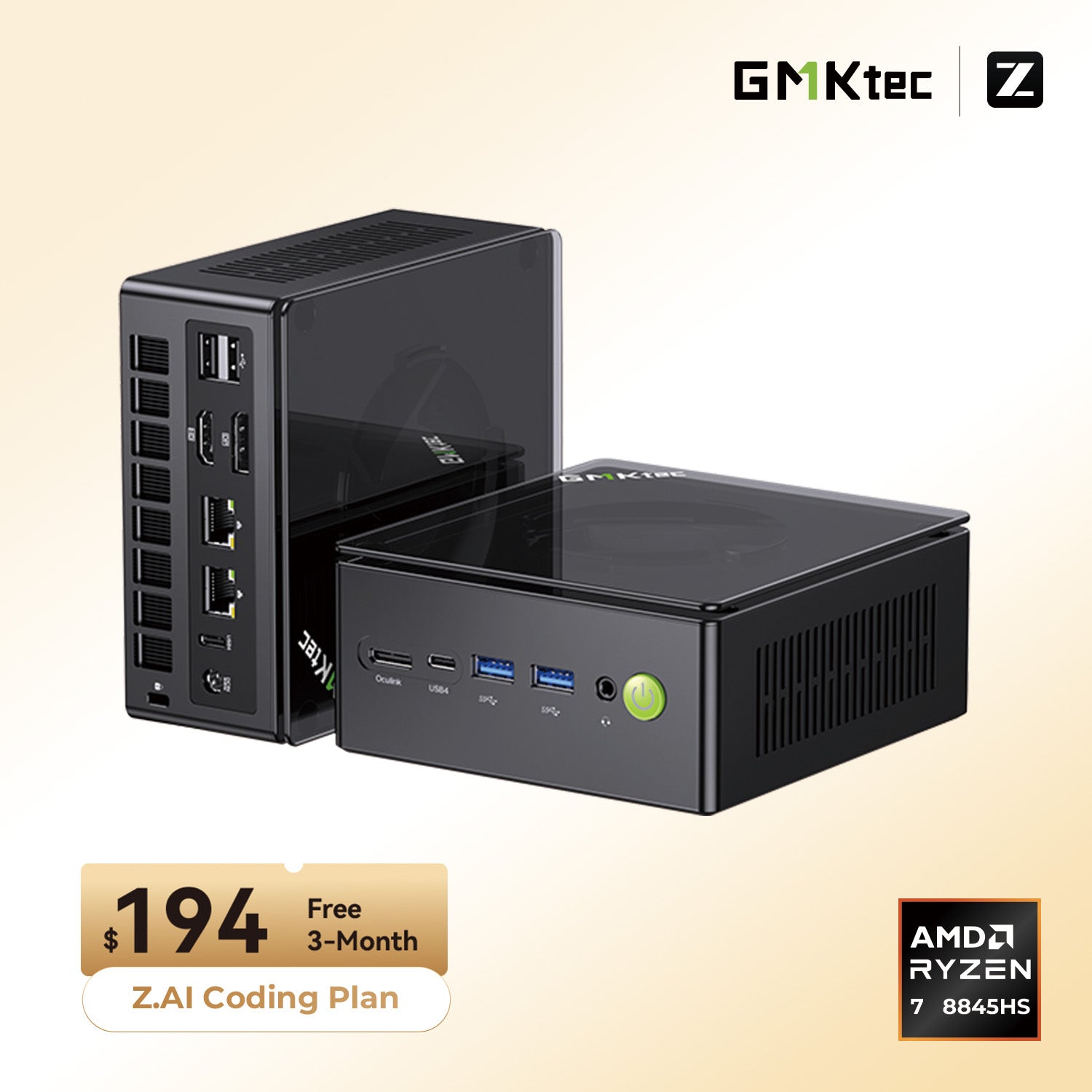 GMKtec NucBox K8 Plus Mini PC AMD Ryzen™ 7 8845HS